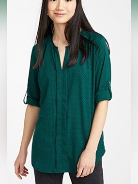 Simons Twik Polka Dot Blouse